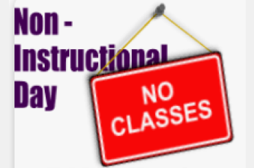 Non Instructional Day- No School