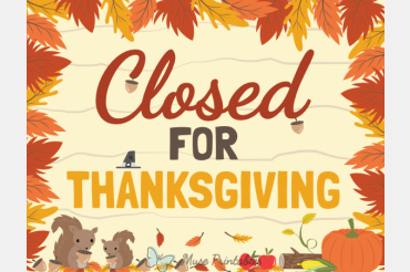 thanksgiving closure